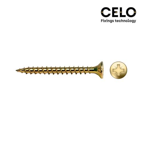 Caixa 100un Parafuso Madeira Pz Din/Ref Vlox 6x60.