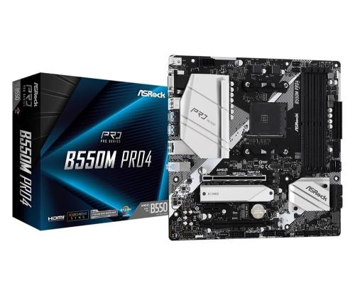 Motherboard B550m Pro4 Skt Am4 Micro Atx - Asrock