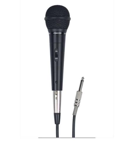 Microfone dinâmico de mão