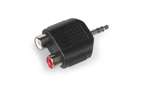 Adaptador de Audio 2 Rca a Jack de 35 Mm