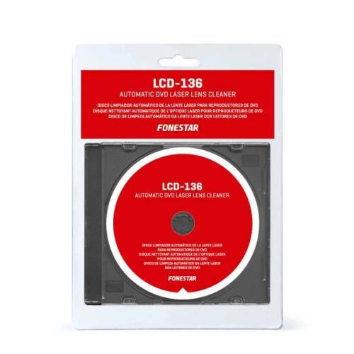 DVD de limpeza lente laser