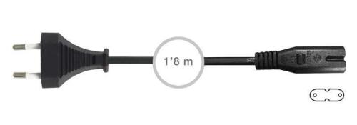 Cabo De Alimentação Fonestar Europlug - 1.8m