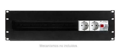 Panel Mecanizado 3u para Rack 19, para Ins.