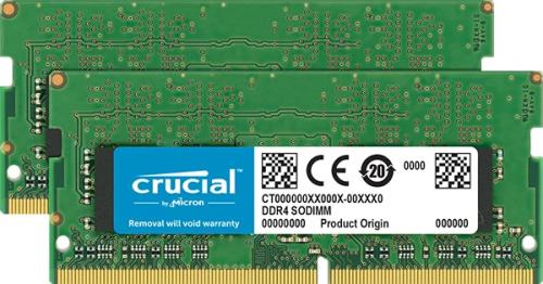 Crucial - Ddr4 - 32 Gb: 2 X 16 Gb - So-Dimm 260-Pin - Unbuffered
