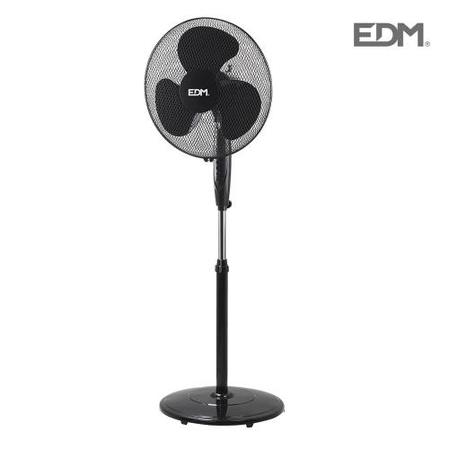 Ventoinha de Pe com Base Circular Preto 45w Asp.
