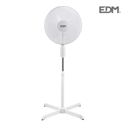 Ventoinha de Pé Branco 50w Aspas 40 Cm Altura R.