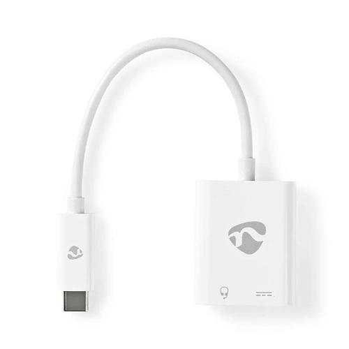 Adaptador Usb-c Para 3,5 Mm Fêmea E Usb-c Fêmea