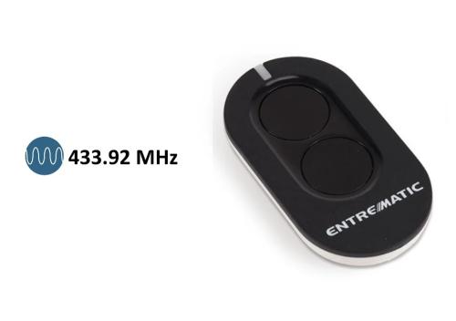 Emissor Rolling Code 433.92mhz 2 Canais Ditec Zen2