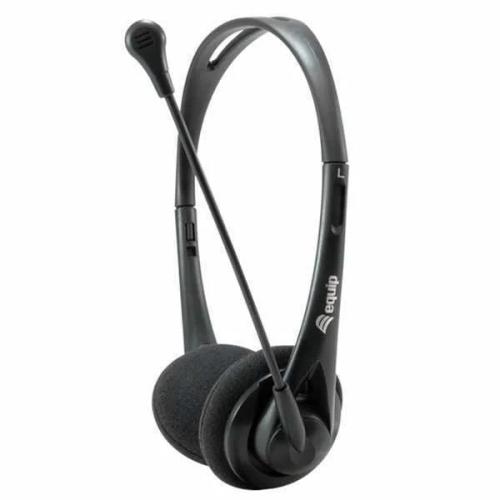 Equip Life Headset C/ Micro Funçao Vol Jack 3.5"+ Adap 2 Jacks #Black Friday#