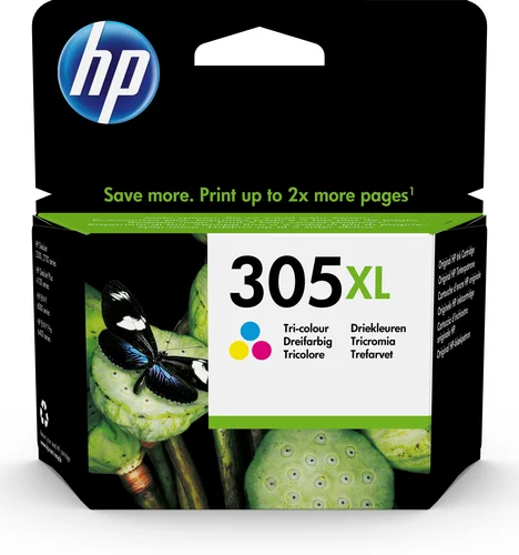 Tinteiro de Tinta Original Hp 305xl Tricolor