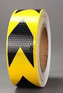 Fita De Seta - 50 Mm X 33 M Preto Sobre Amarelo