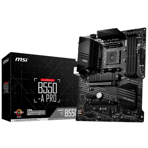 Motherboard Msi Pro B550-A Atx Ddr4 Am4