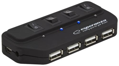 Hub De Interface Esperanza Ea127 480 Mbit / S Pret