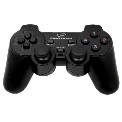 Comando Gamepad C/ Vibração para Ps2/Ps3/Pc - Esperanza