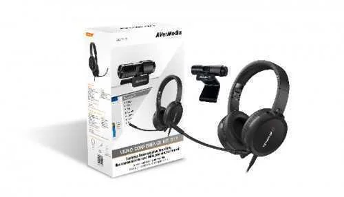 Avermedia Video Konferenz Kit 317, Webcam Pw313 + Headset