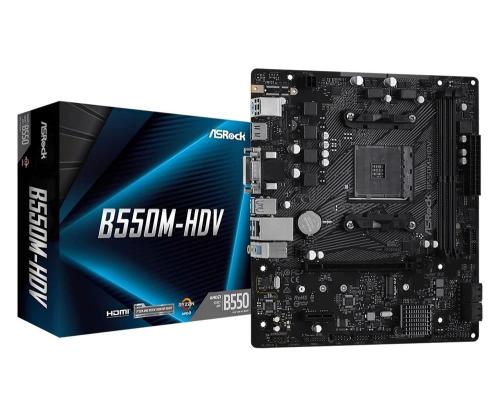 Asrock B550m-Hdv - Motherboard - Micro Atx - Socket Am4 - Amd B550