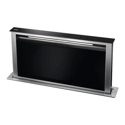 Chaminé de Bancada 90cm a Preto (Dde5960b) - Aeg