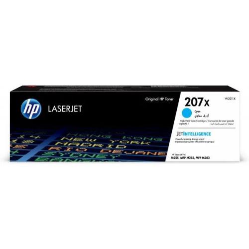 Hp 207x Cyan Laserjet Toner Cartridge - W2211x