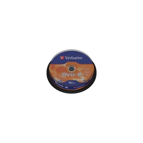 Dvd-R Verbatim 4,7gb 10pcs Jew Ps 16x