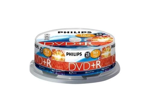 1x25 Philips DVD R 4,7 GB 16x SP