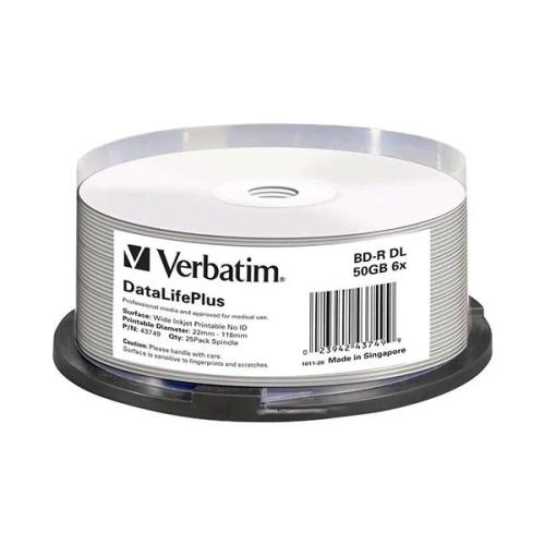 1x25 Bd-R Blu-Ray 50gb 6x Speed ??printabl.