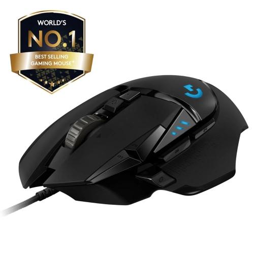 Ratón Logitech G502 Hero 600 Dpi