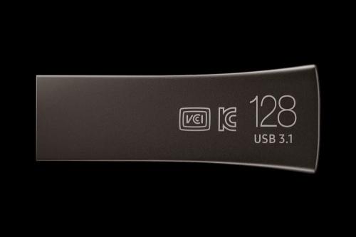Pendrive 128gb Usb 3.1 Samsung Bar Titan Gray Plus