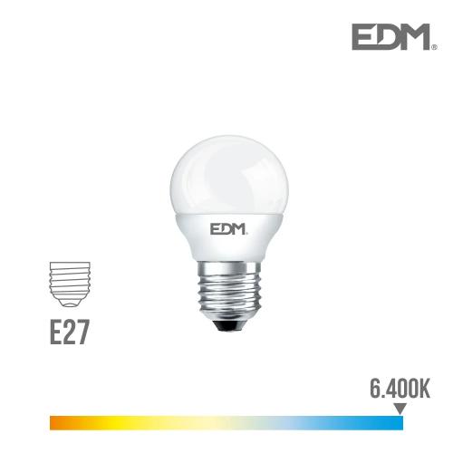 Led E27 5w 400 Lm 6400k Cold Light Edm