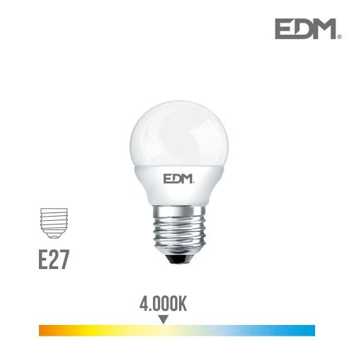 Lâmpada Led E27 7w 600 Lm 4000k Luz Dia