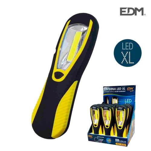 Lanterna Led Cob Xl 1led 200 Lumens Com Gancho