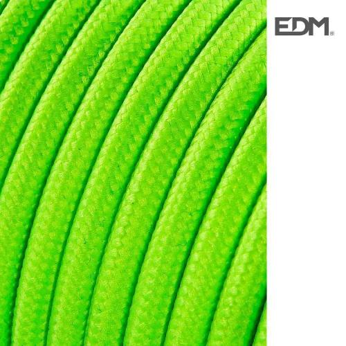 Cabo Trançado 2x0,75mm Amarelo Fluorescente 5mts