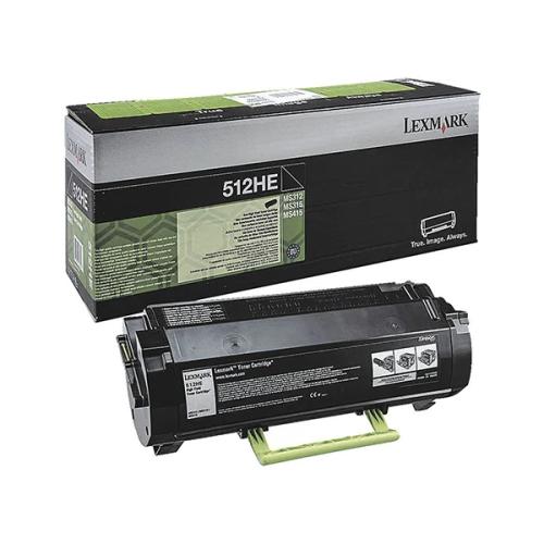 Toner Lexmark 51f2h0e Preto Corp 5k a 5% - Ms312, Ms415