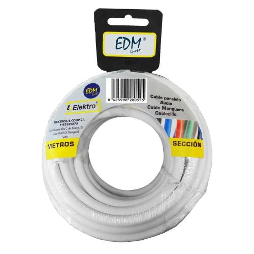 Rolo de Cabo Coaxial Recoberto Alumínio 10m Edm
