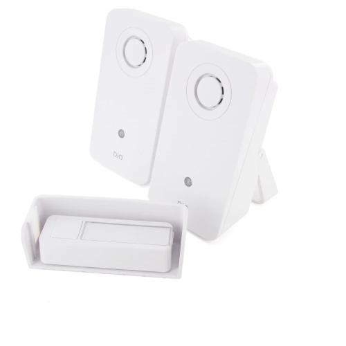 Campainha Dc Sem Fios Com 2 Receptores - Dio