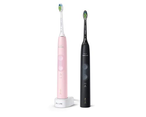 Philips 4500 Series Built-In Pressure Sensor Sonic Electric Toothbrush