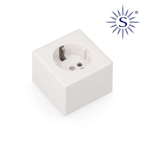 Tomada T/tl Exterior Quadrada 16a 4-4,8mm