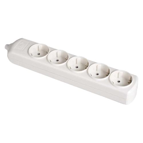 Bloco 5 Tomadas, Com T/t Lateral 16a 250v. Branco