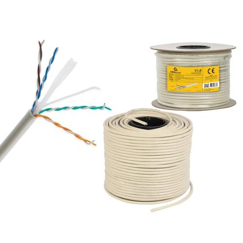 Cable Red Gembird Utp Cat6 Lan Por Cable 100 M