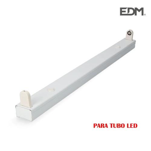 Armadura para 1 Tubo LED de 9w (Eq 1x18w) 62cm - .