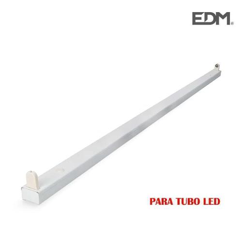 Armadura para 1 Tubo LED de 22w (Eq.1x58w) 152cm .