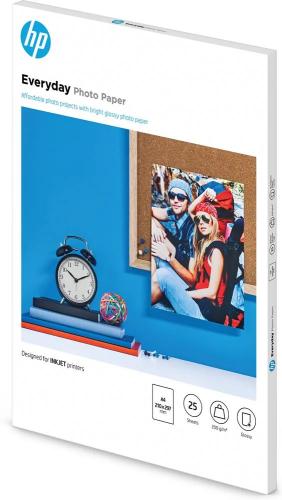 Fotopapier Hp A4 25 Stück 170g/M2 Glänzend