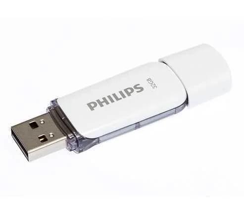 Philips Usb 2.0 32gb Edición Nieve Cinza