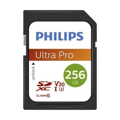 Philips Sdxc Card 256gb Class 10 Uhs-I U3 V30 A1