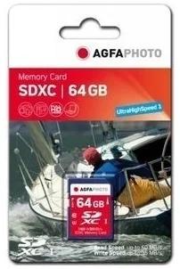 Agfaphoto Sdxc Cartão 64gb High Speed Class 10 Uhs I U1 V30