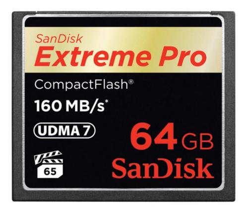 Cartão de Memória Extreme Pro Cf 64gb - Sandisk
