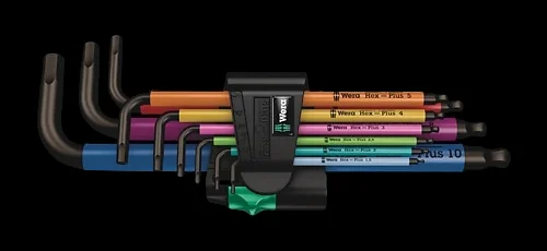 WERA 950 SPKL / 9 SM N Multicolor Hex-Plus Hex Key