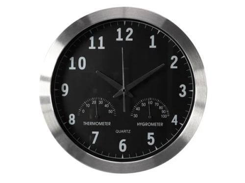 Reloj de Pared de Aluminio Con Extras