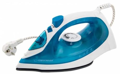 Plancha de Vapor Esperanza 2200w Azul Y Blanco
