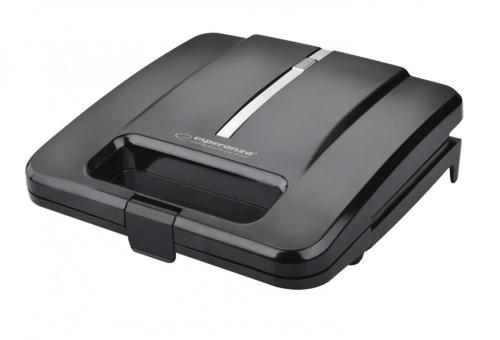 Esperanza Sandwich Maker 1000w Parmigiano Black