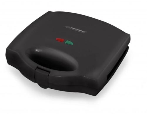 Esperanza Sandwich Maker 700w With Removable Plates Portabella Black